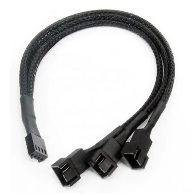 CB-Y 4Pin PWM Y Splitter Fan Cable 1x4pin to 3 x 4pin Expansion Cable Adapter