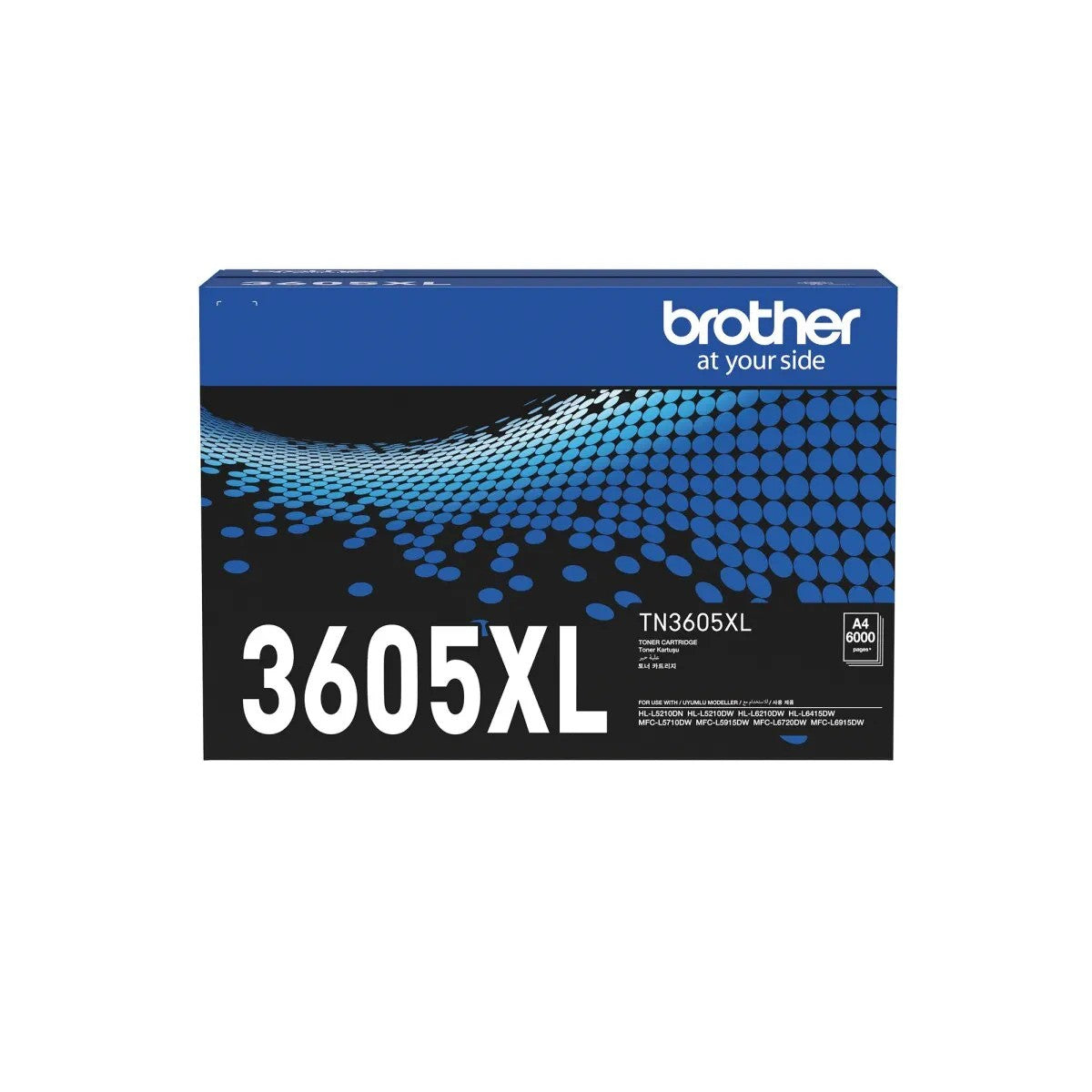BROTHER TN-3605 TONER CARTRIDGE - Yield 6,000 Pages