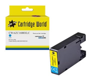 Cartridge World Canon PGI-1600XL Cyan Ink Cartridge 900 Pages PGI1600XL