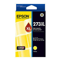 EPSON 273HY YELLOW INK CARTRIDGE, 650 PAGES