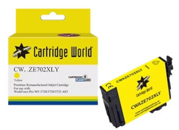 Cartridge World Epson 702XL Yellow Ink Cartridge 950 pages