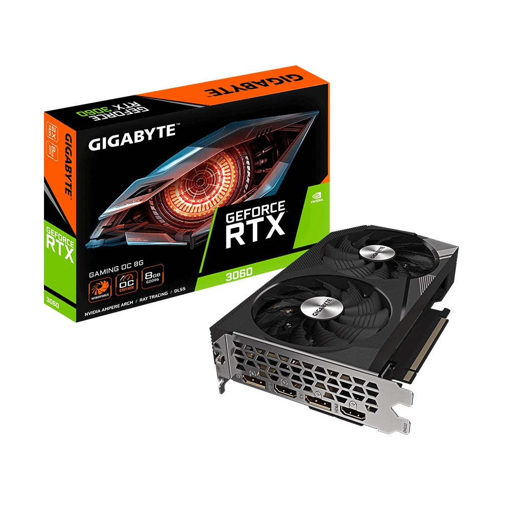 Gigabyte Geforce RTX3060 GAMING OC 8GB Graphics Card