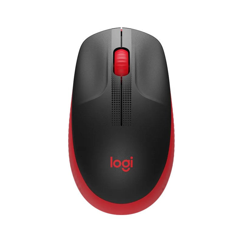 Logitech Mouse M190 Wireless Mouse RED