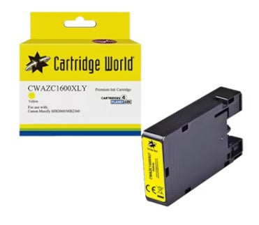 Cartridge World Canon PGI-1600XL Yellow Ink Cartridge 900 Pages PGI1600XL