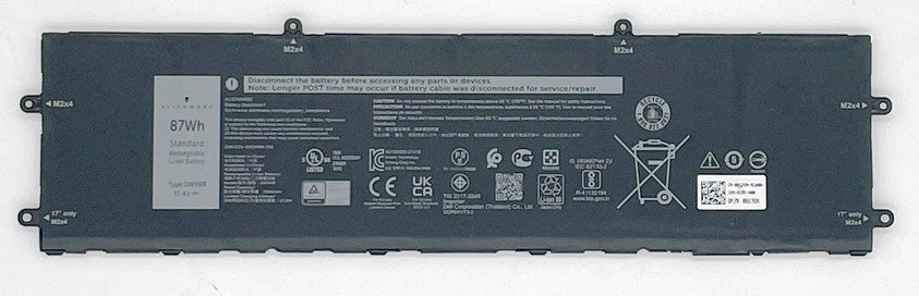Dell DWVRR Battery for Dell Alienware X15 R1 X17 RTX 3080 P48E