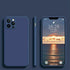 iPhone 11 Blue Silicone Case