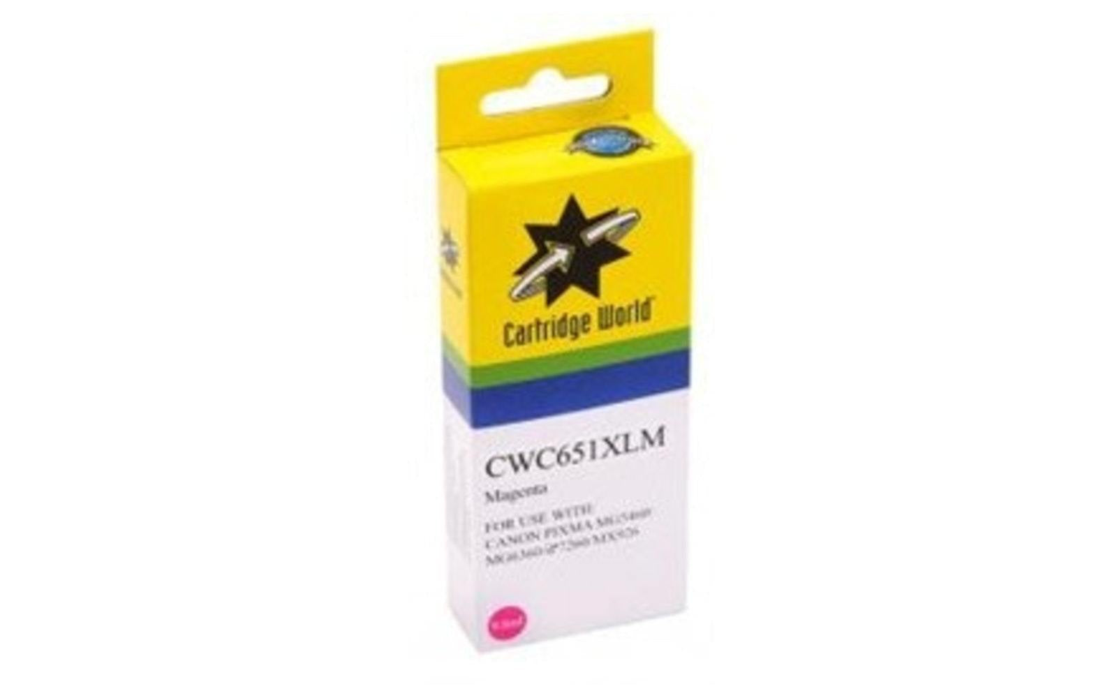 Cartridge World Canon 651XLM Magenta