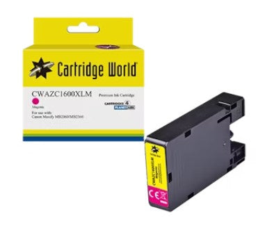 Cartridge World Canon PGI-1600XL Magenta Ink Cartridge 900 Pages PGI1600XL