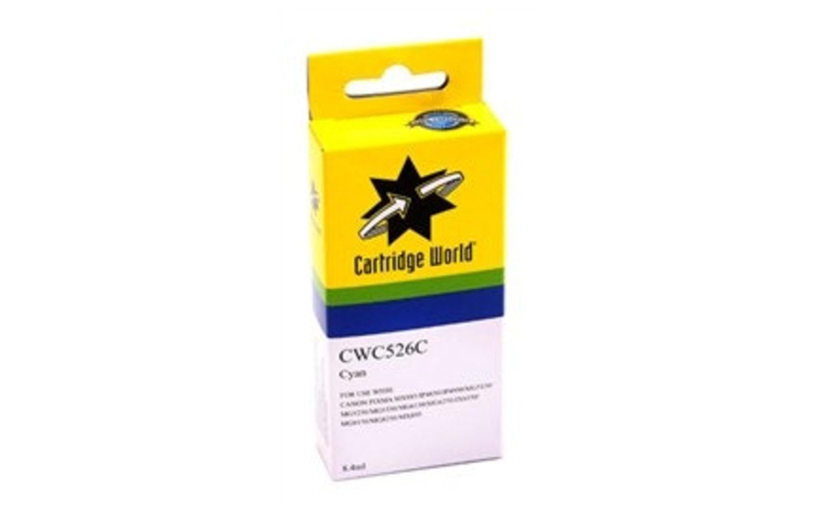 Cartridge World Canon CLI-526C Cyan