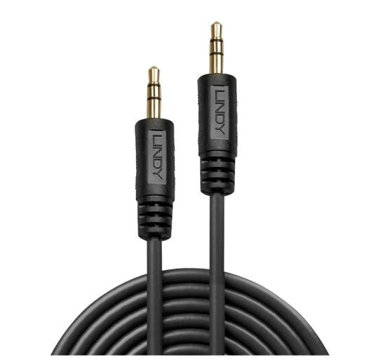 Lindy 3m 3.5mm Stereo Audio Cable - 3.5mm Audio Aux Stereo