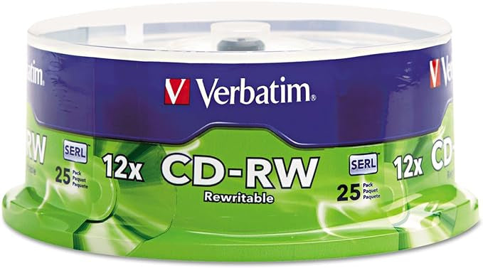 Verbatim CD-RW Spindle 25PK