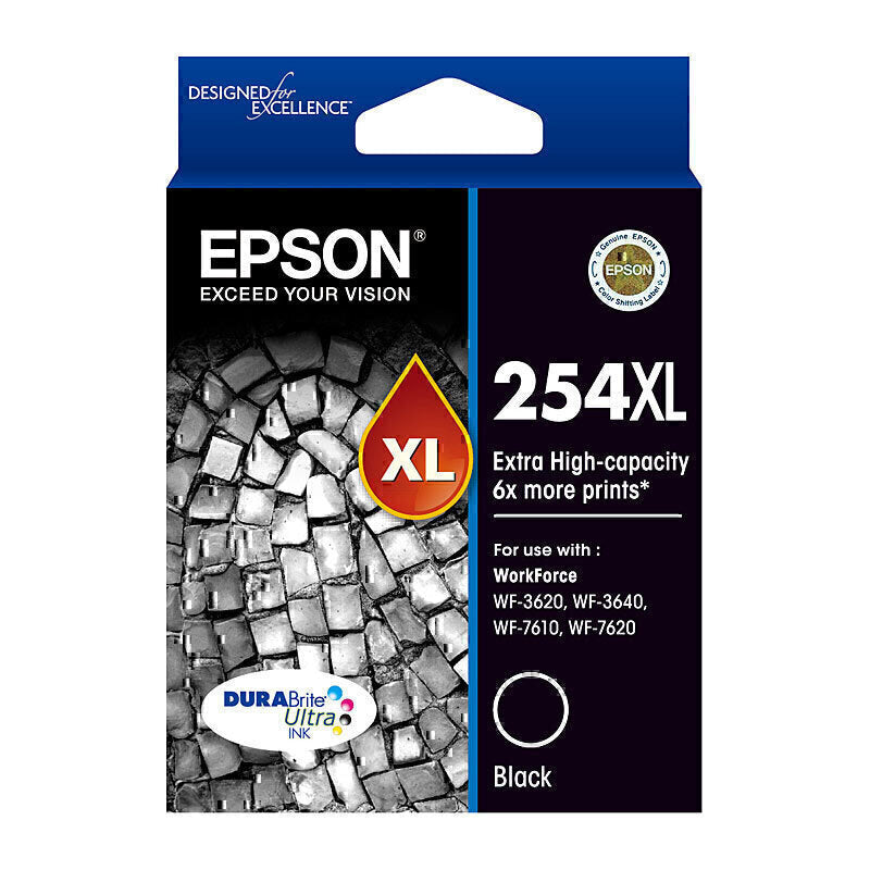 EPSON 254XL EXTRA HY BLACK INK CART