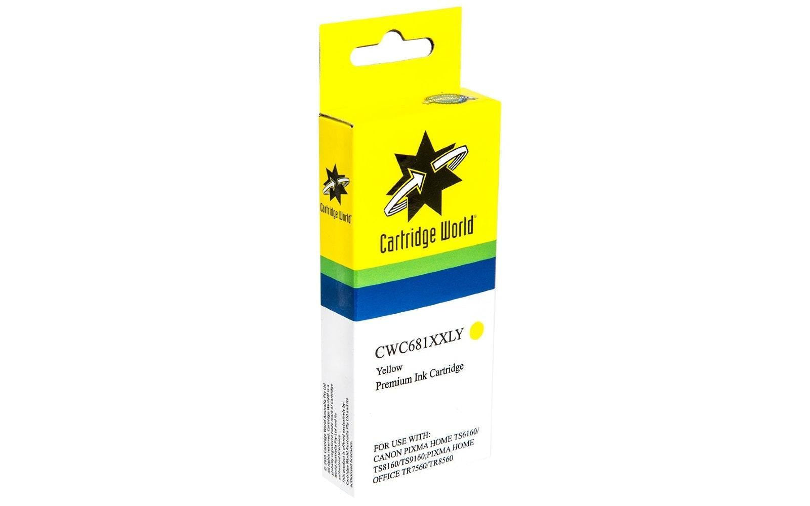 Cartridge World Canon 681XXLY Yellow