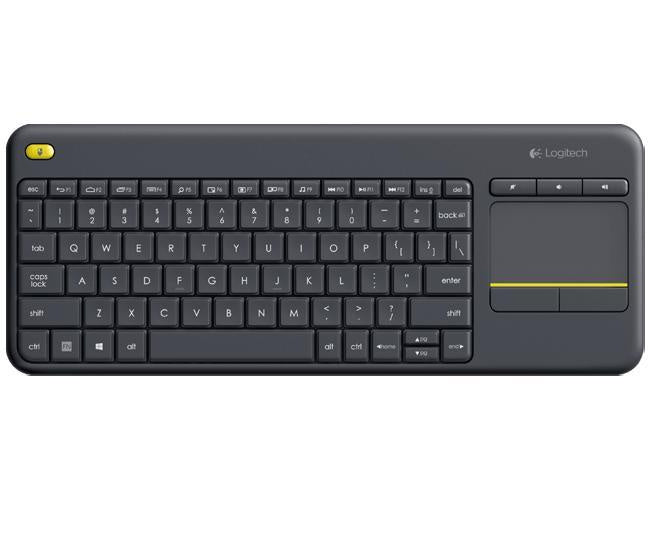 Logitech K400 Media Keyboard with Touch Pad Wireless USB