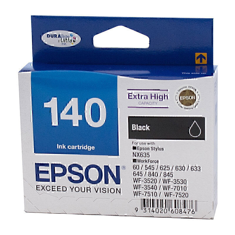 EPSON 140B (T1401)HIGH YIELD BLACK INK CARTRIDGE