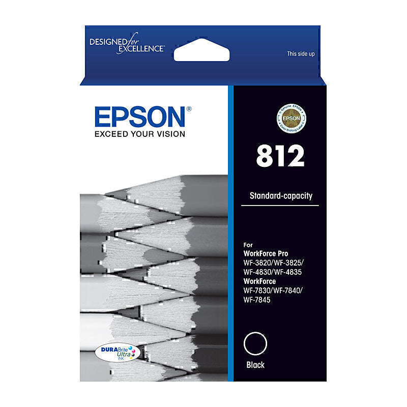 EPSON 812 BLACK INK CART