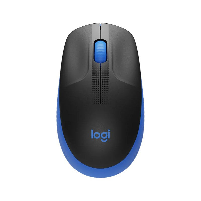 Logitech Mouse M190 Wireless Mouse Blue