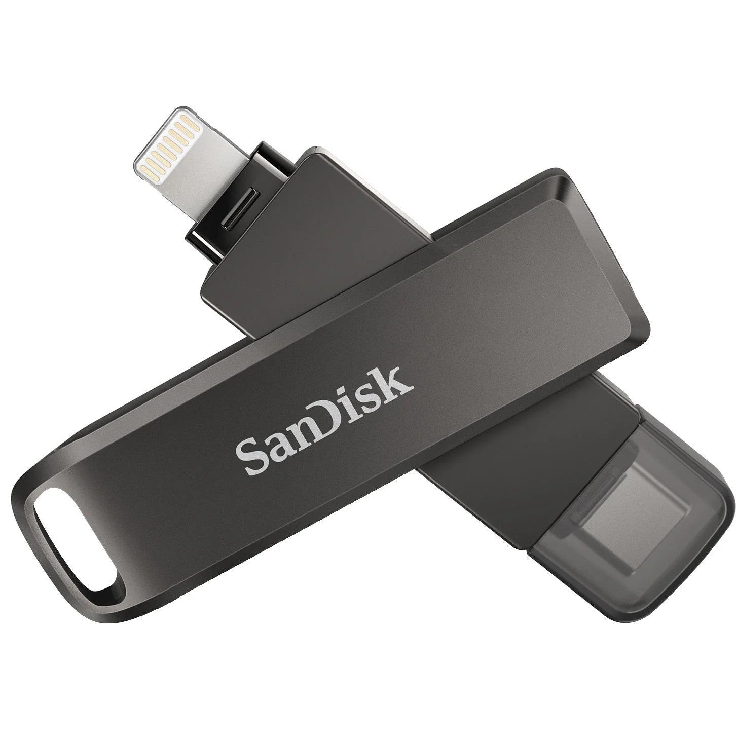 SanDisk 128GB IXpand Flash Drive Luxe for Your iPhone and USB Type-C Devices (SDIX70N-128G-GN6NE)