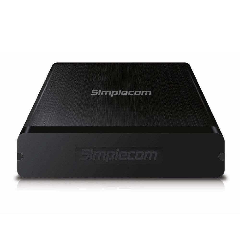 Simplecom SE325 Tool Free 3.5' SATA HDD to USB 3.0 Hard Drive Enclosure - Black Enclosure