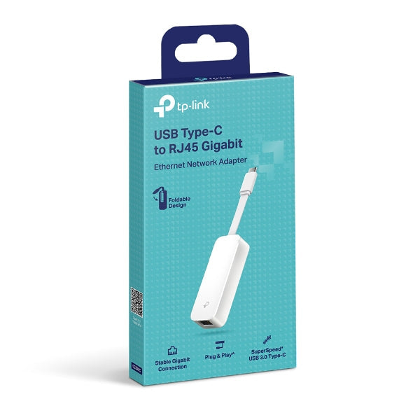 TP-LINK USB-C to RJ45 Gigabit Network Adapter UE300C