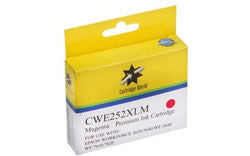 Cartridge World Replacement for Epson 252XL Magenta Ink Cartridge 1100 Pages C13T253392