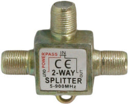 Daichi FS102 F-Type 2 Way Splitter