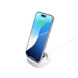 Cygnett ChargeBase Qi2.0 Magnetic Wireless Charger White