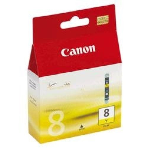 Canon CLI-8Y Yellow Cartridge - 40 pages 11x14