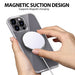 iPhone 11 Clear Silocon Case - Magnetic