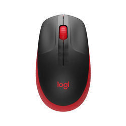 Logitech Mouse M190 Wireless Mouse RED