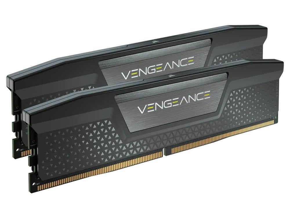 CORSAIR - VENGEANCE 32GB (2x16GB) 5600 MHz DDR5 CL40 Intel XMP Desktop Memory - Black CMK32GX5M2B5600C40