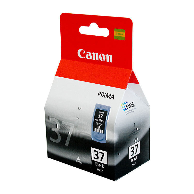 Canon PG-37 FINE Black Ink Cartridge - 219 pages