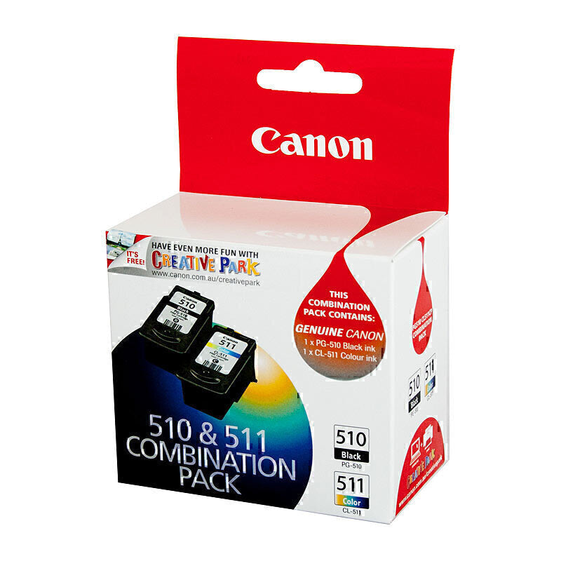 Canon PG510 + CL511 Ink Pack