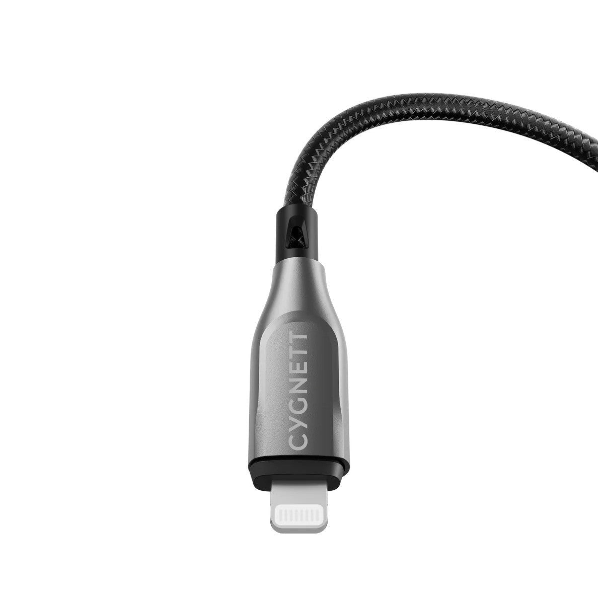 CYGNETT Armoured Lightning to USB-A Cable 50cm Black CY4657PCCAL