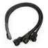 CB-Y 4Pin PWM Y Splitter Fan Cable 1x4pin to 3 x 4pin Expansion Cable Adapter