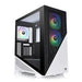 Thermaltake Divider 370 ARGB TG Mid Tower ATX Case - Snow
