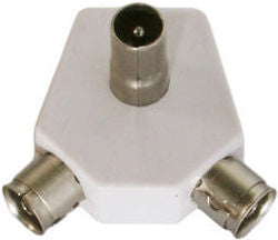 Daichi Coaxial PAL 2 Way Splitter