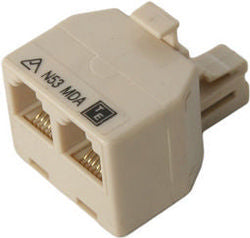 Telephone TD101 Modular Double Adapter