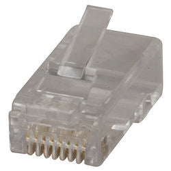 RJ45 Plug for Solid Cable (10PC)