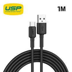 USP Boostup USB-C to USB-A Cable 1M Black