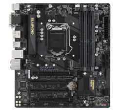 Gigabyte B250M D3H Intel LGA 1151, m-ATX Motherboard, DDR4