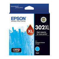 EPSON 302 HY CYAN INK CART