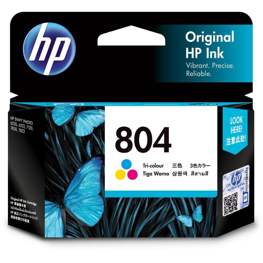 HP #804 COLOUR INK T6N09AA