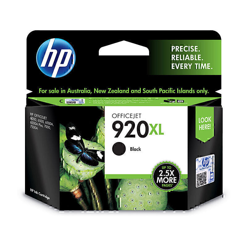 HP #920 Black XL Ink CD975AA