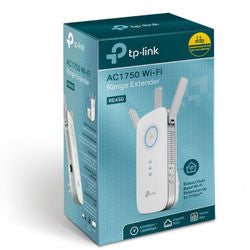 TP-Link RE450 AC1750 Wi-Fi Range Extender 2.4GHz@450Mbps, 5GHz@1300Mbps