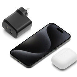 Cygnett PowerPlus 32W Dual Port Wall Charger - Black