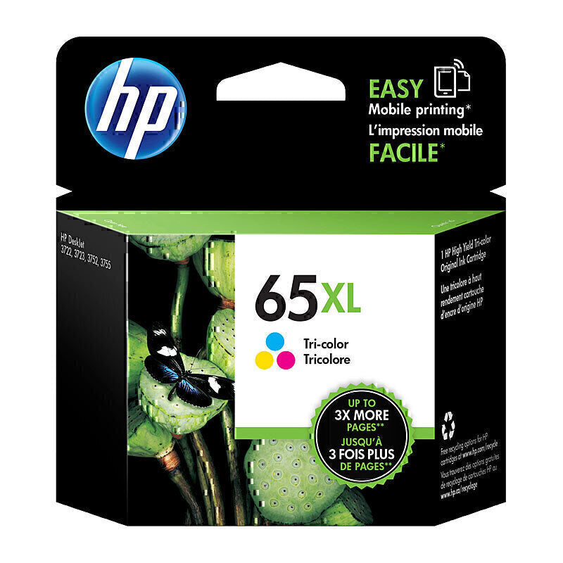 HP #65XL Tri Col Ink N9K03AA