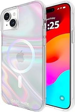 Case-Mate Soap Bubble MagSafe Case For iPhone 15 Plus - Iridescent