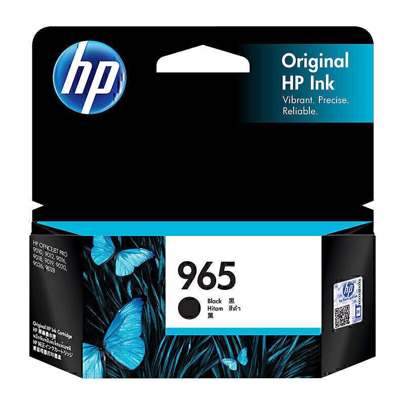 HP #965 BLACK INK 3JA80AA