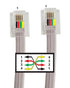 Telephone Line Cord RJ12 10M Grey